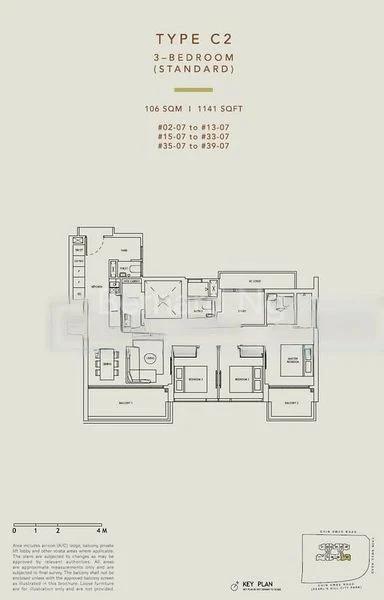 3 Bed Condo for Sale in  The Landmark - Image 8